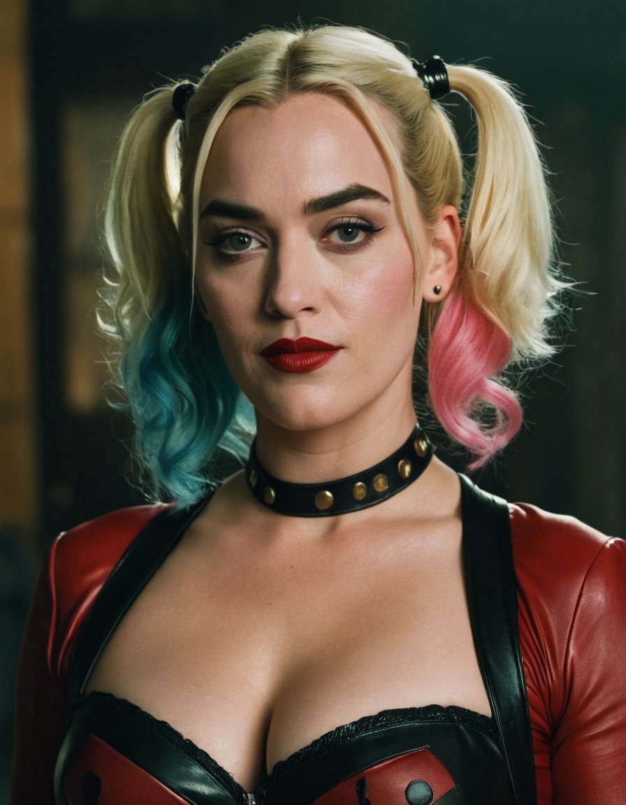 harley quinn, dc comics, kate winslet, actress, character portrayal