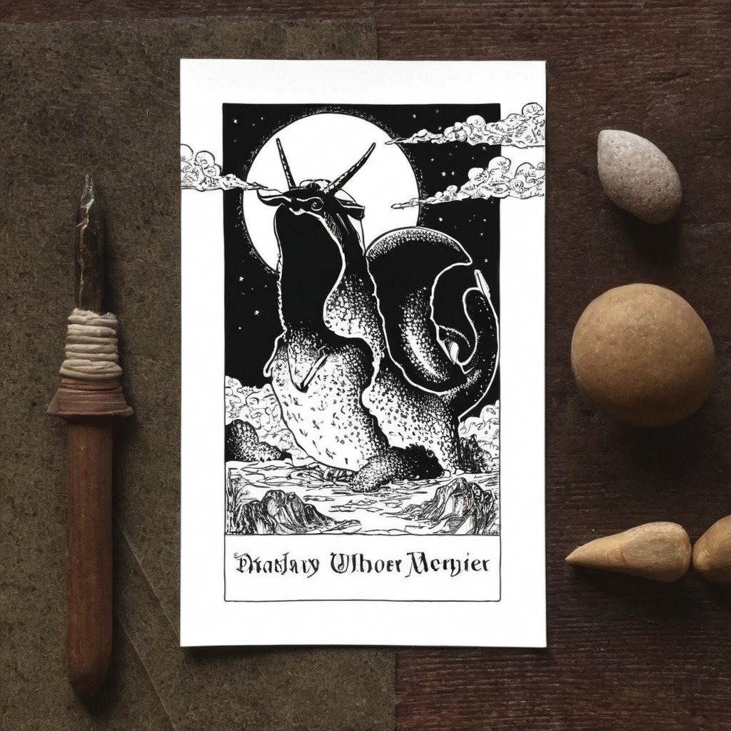 inktober, badmoonrising, cardgame, cards, challenge, gothic, illustration, ink, slow, snail, traditional, witchy, dailychallenge, peachtober, wickedinks