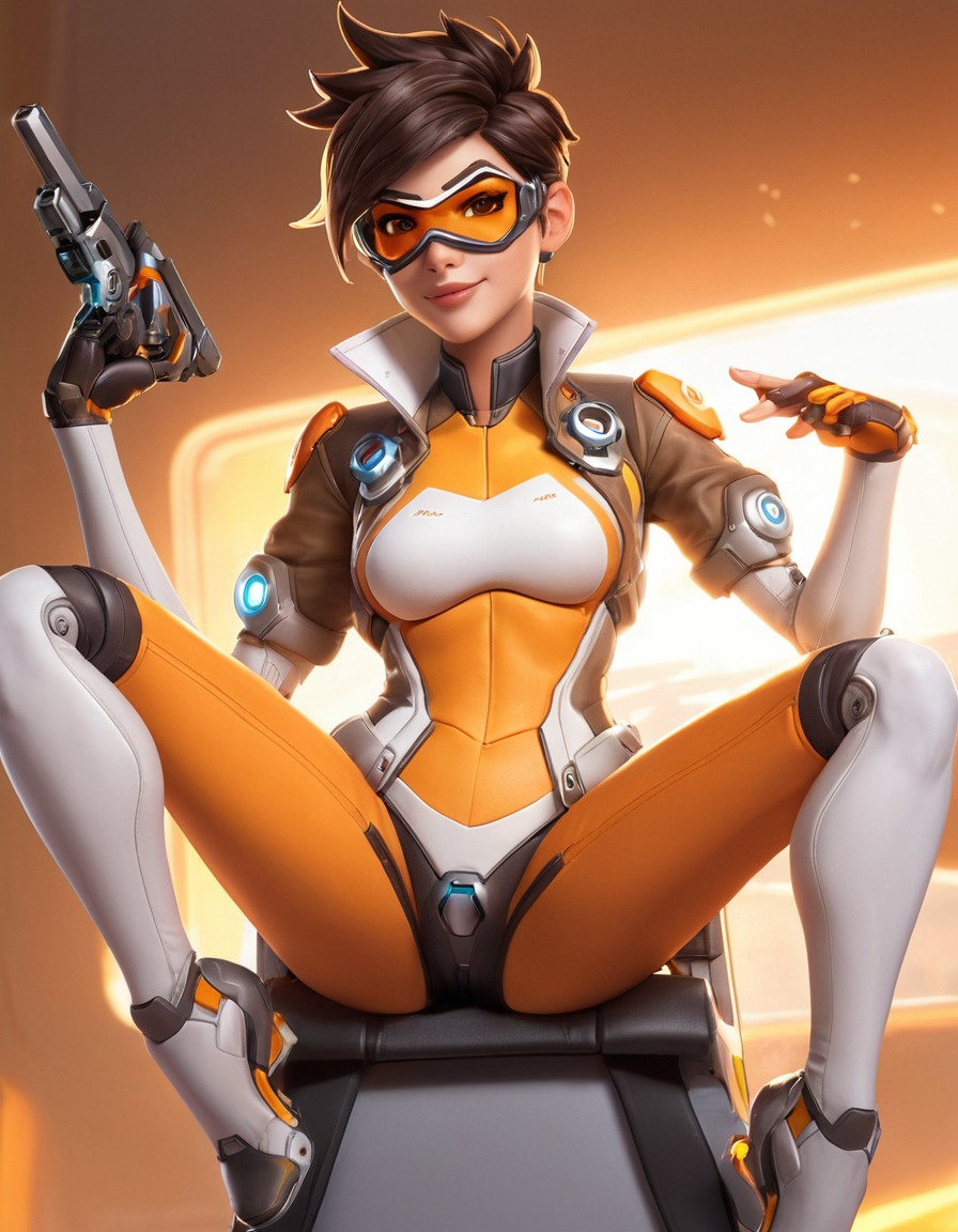 tracer (overwatch), overwatch, hero shooter, first-person shooter, gaming, action-packed, blizzard entertainment