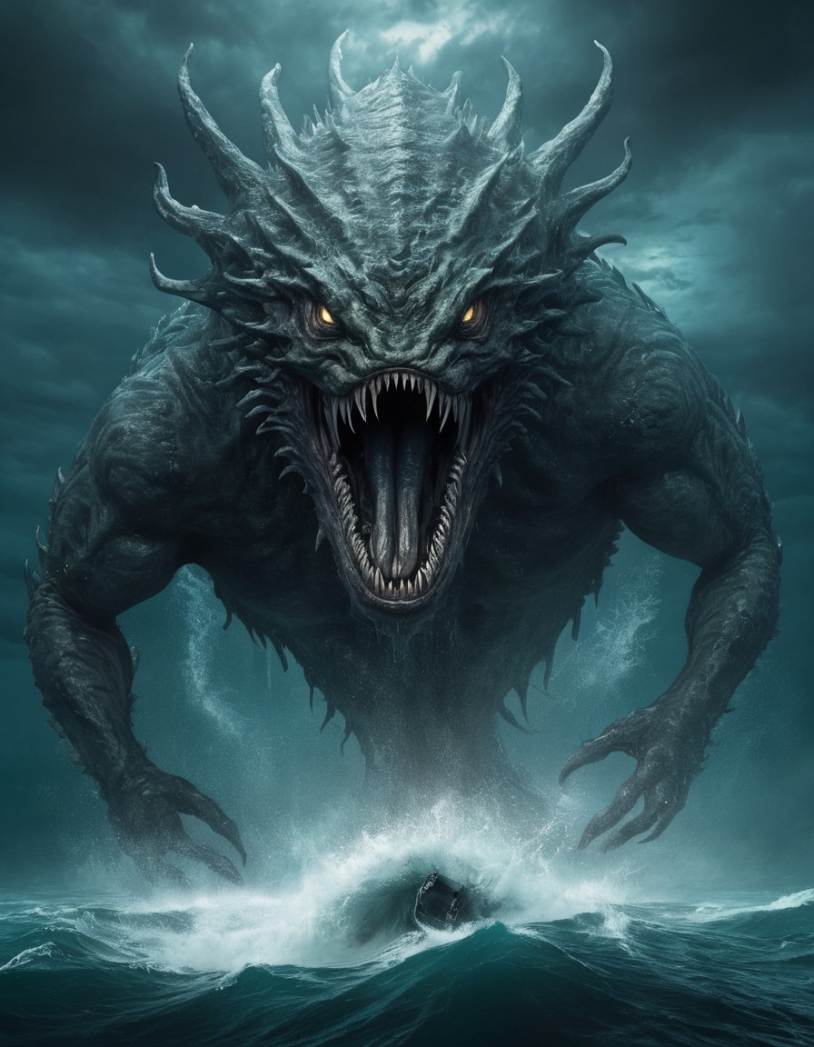 charybdis, greek mythology, mythical creature, sea monster, scylla, sicily, threatening