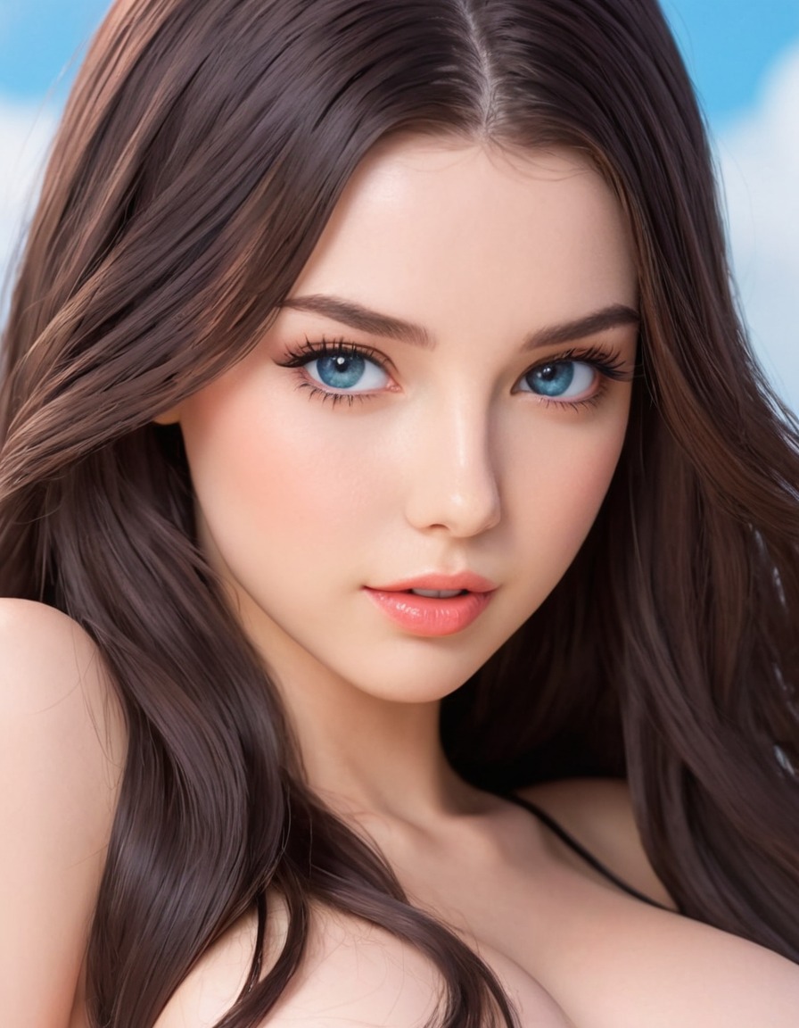 lana rhoades, adult movies star, anime character, reimagined, pornography industry, crossover, celebrity transformation