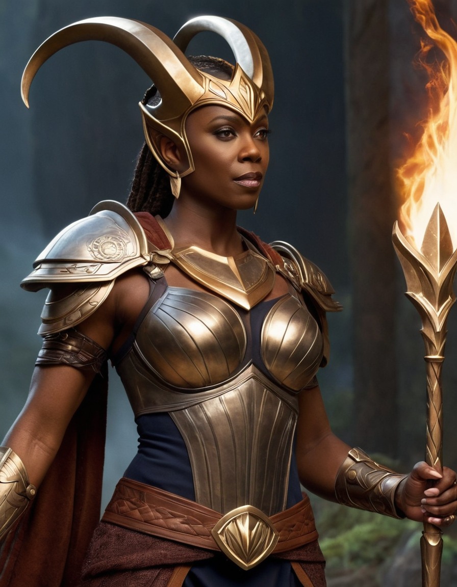 heimdall, norse mythology, gender-bending, mythological character, norse gods, feminine portrayal, gender exploration