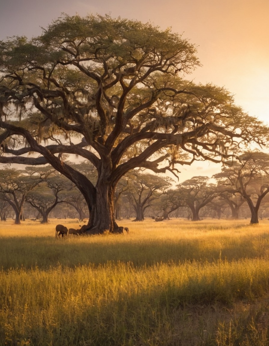 nature, savannah, beautiful, wildlife, landscape, scenic view, biodiversity