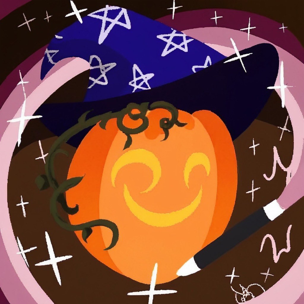 fanart, magic, digitalart, witch, halloween, magicaljackolantern