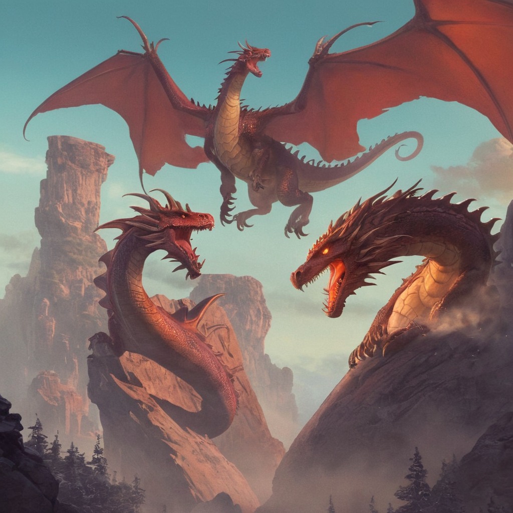 fantasyart, dragon, dreamup, digitalart, characterdesign, digitalpainting, wingsoffire, magic, ai_art