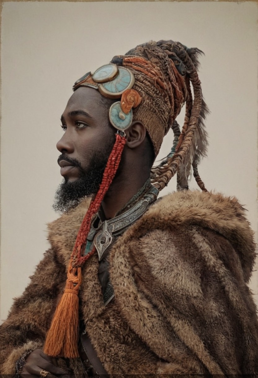 portrait, art, painting, morocco, 19th century, 20th century, historical, history, africa, people, men, women, world, vintage