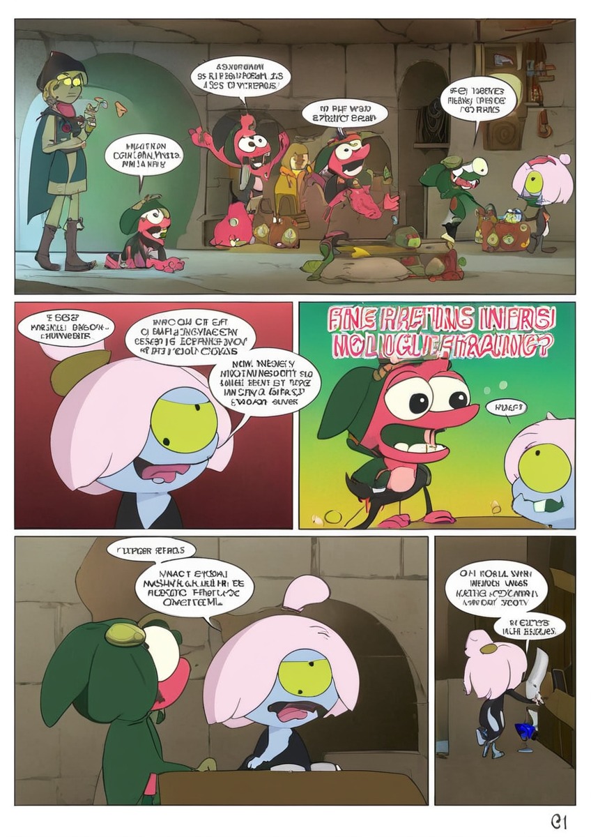 webcomic, amphibia, maddieflour, marcywu