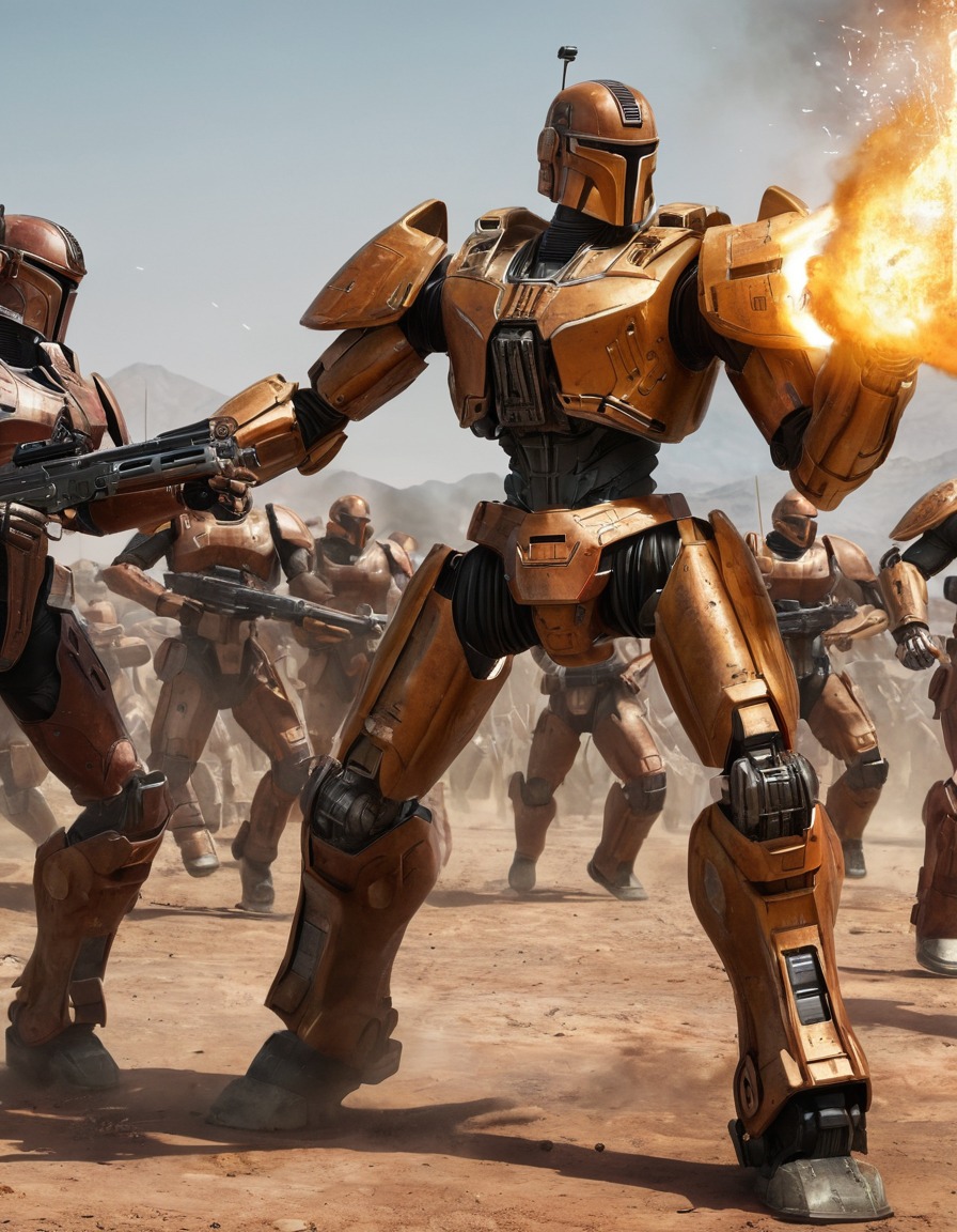 star wars, hk-47, battle, droid, combat, enemies, action, robots, games, movies