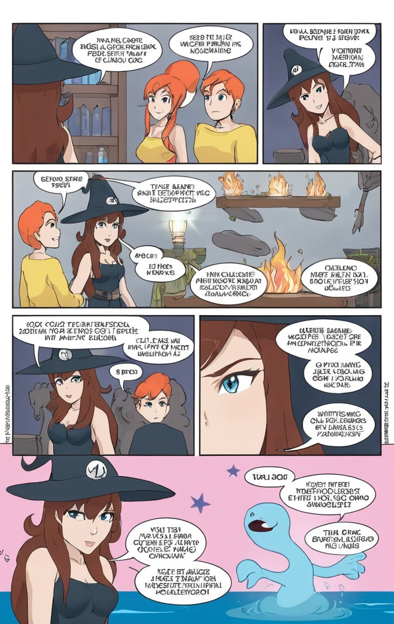 magic, comic, witch, webcomic, ada, artifacts, asura, discussion, elemental, felix, hunters, meeting, rune, water, runehunters, duchesscamille, dukeremy, masterwaterrune