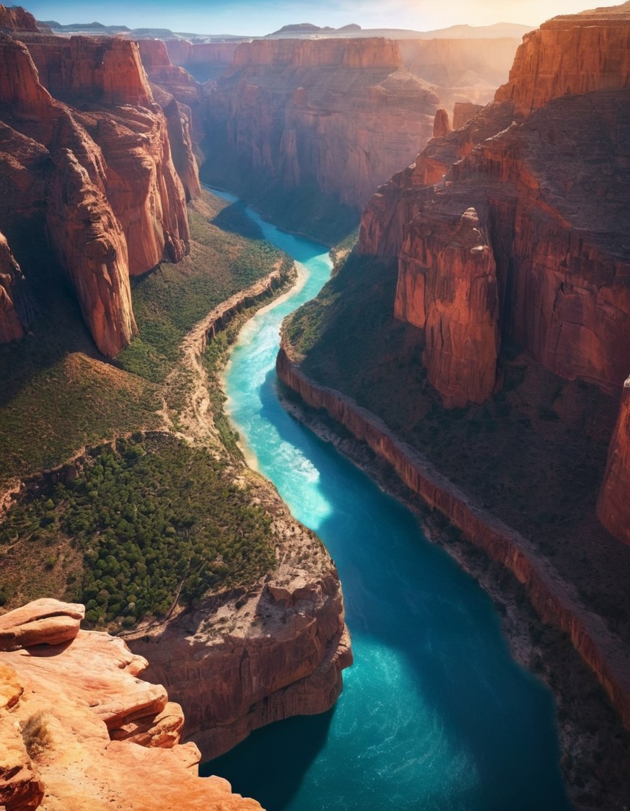 nature, landscape, canyon, scenic views, natural beauty