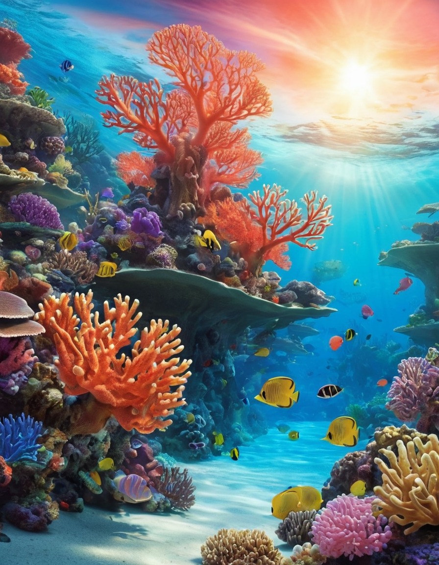 nature, coral reef, marine life, marine ecosystem, biodiversity, scuba diving, ocean conservation