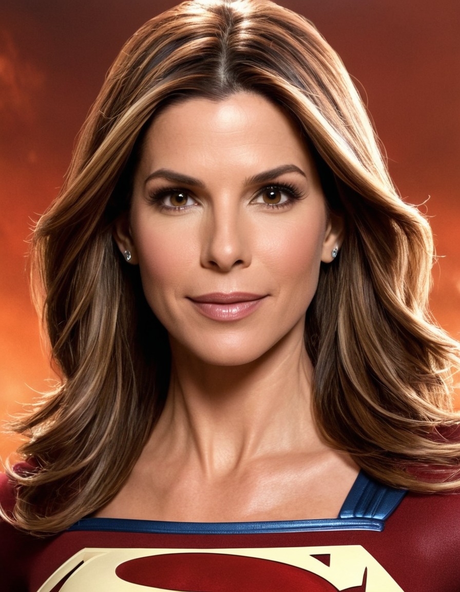 sandra bullock, supergirl, actress, superhero, hollywood, entertainment