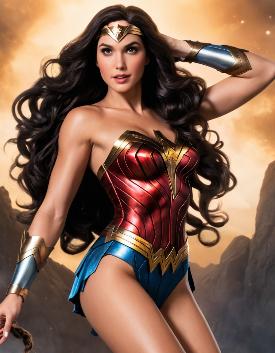 wonder woman, dc comics, superhero, diana prince, female character, amazonian warrior