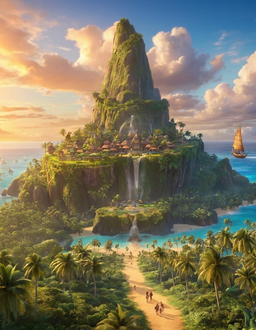 moana, disney, animated film, cinematography, ocean, polynesian culture, adventure