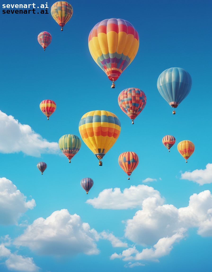 travel, adventure, sky, hot air balloons, serenity