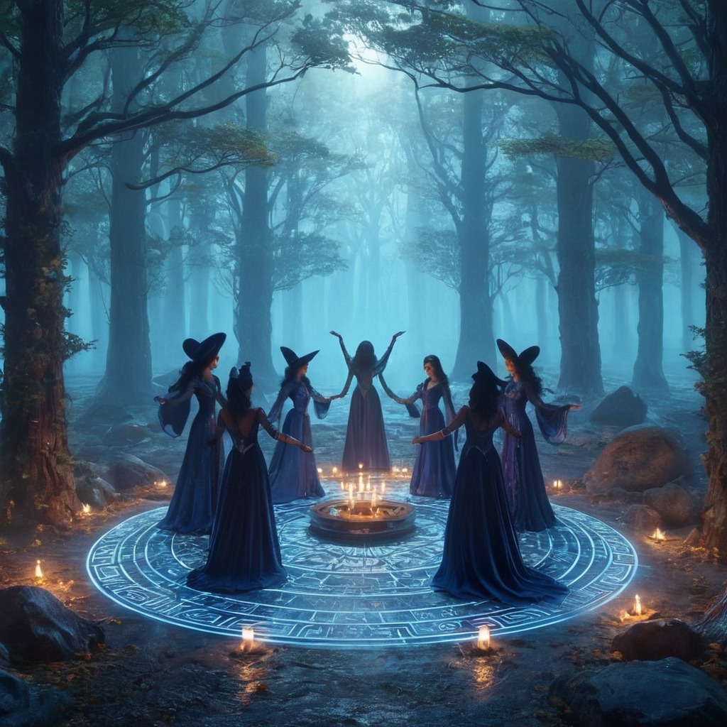 magic, fantasyart, witch, sorceress, magicalgirl, coven