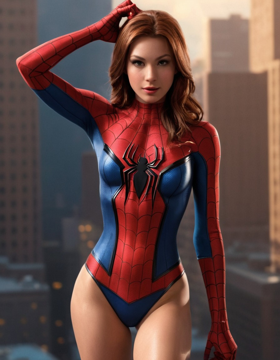 spider-man, spider-woman, marvel comics, superhero, gender swapping, comic book character, identity