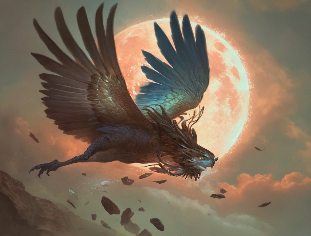 digitalart, magic, fantasyart, digitalpainting, flying, angel, spirit, darkfantasy, harpy, darkfantasyart