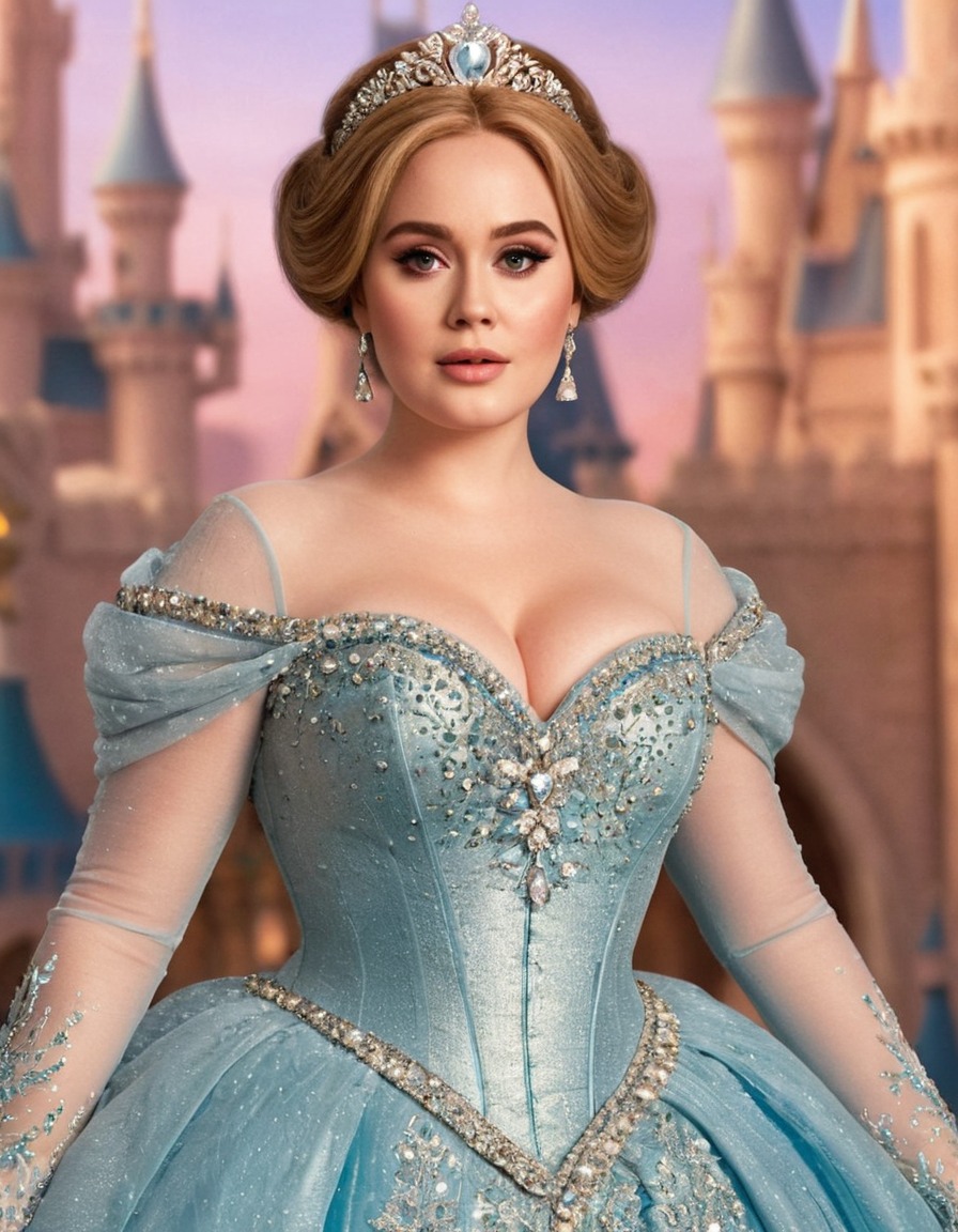 princess, adele, disney, fairytale, beauty, character, fantasy