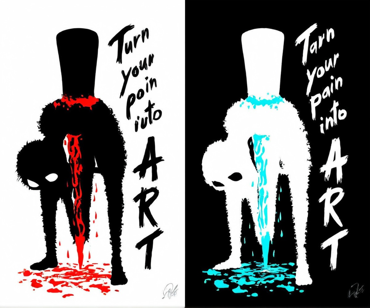 black, blackandwhite, blood, blue, creepy, cute, draw, drawing, figure, flower, hatred, into, living, love, negative, pain, person, positive, question, questions, red, scary, turn, turquoise, white, your, trorn, art, lilidraw