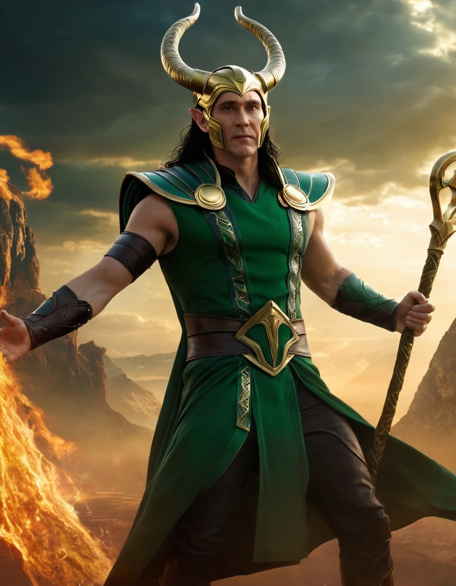 loki, norse mythology, god, epic, trickster, marvel, deity