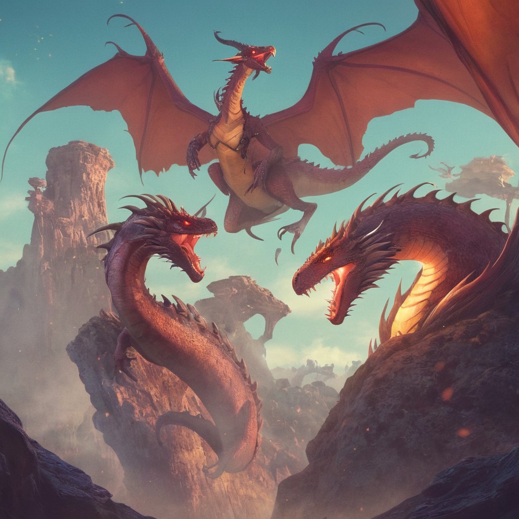 fantasyart, dragon, dreamup, digitalart, characterdesign, digitalpainting, wingsoffire, magic, ai_art