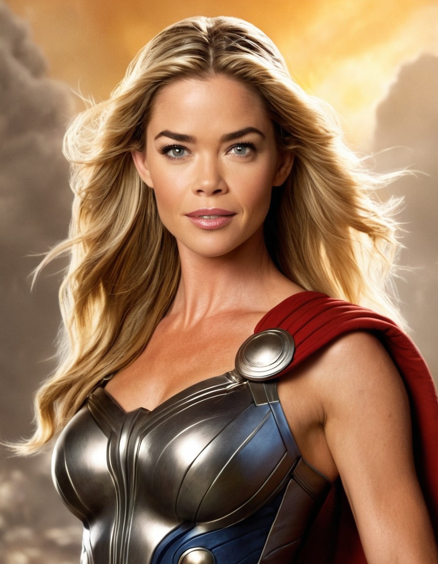 denise richards, thor, celebrity, actor, marvel, superhero, entertainment