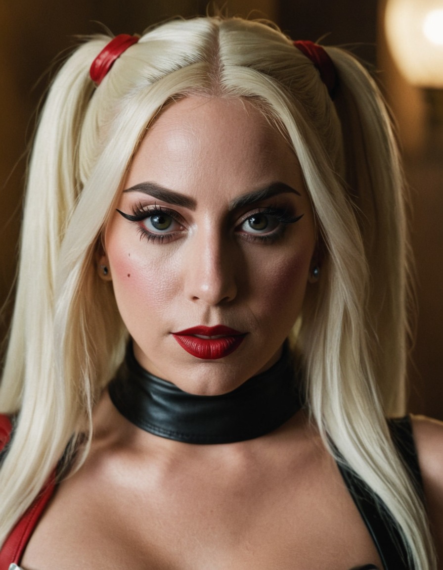 harley quinn, lady gaga, character portrayal, entertainment, superhero, villain, method acting