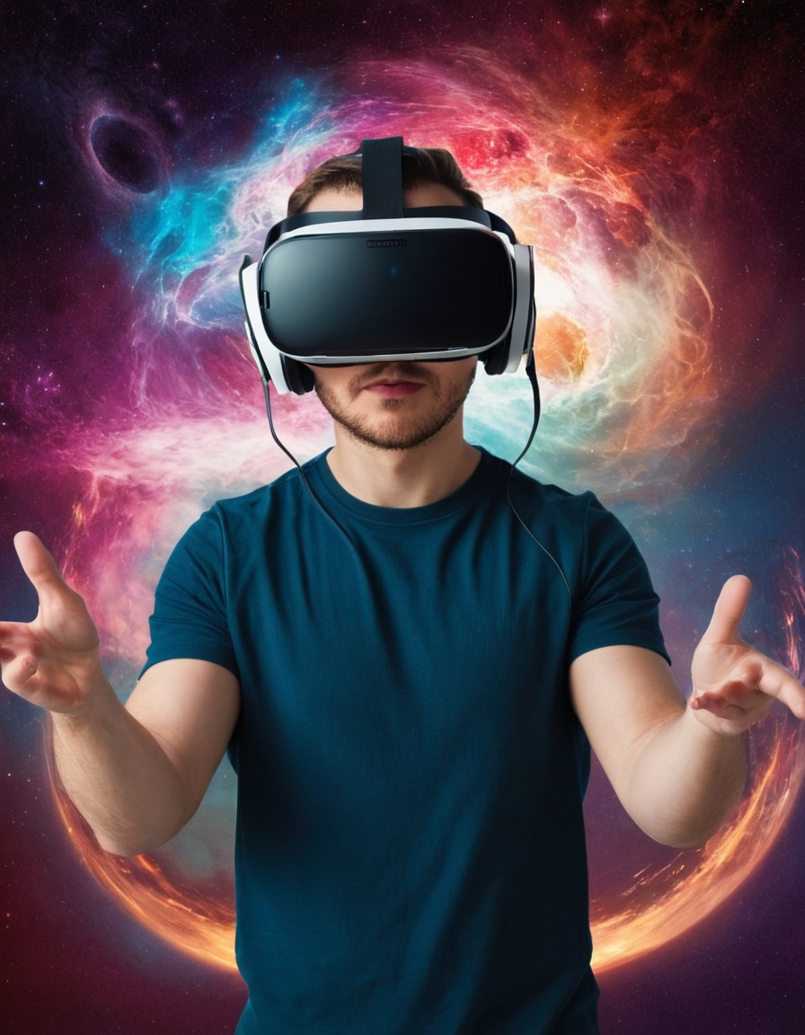 virtual reality, technology, exploration, digital world, immersive experience