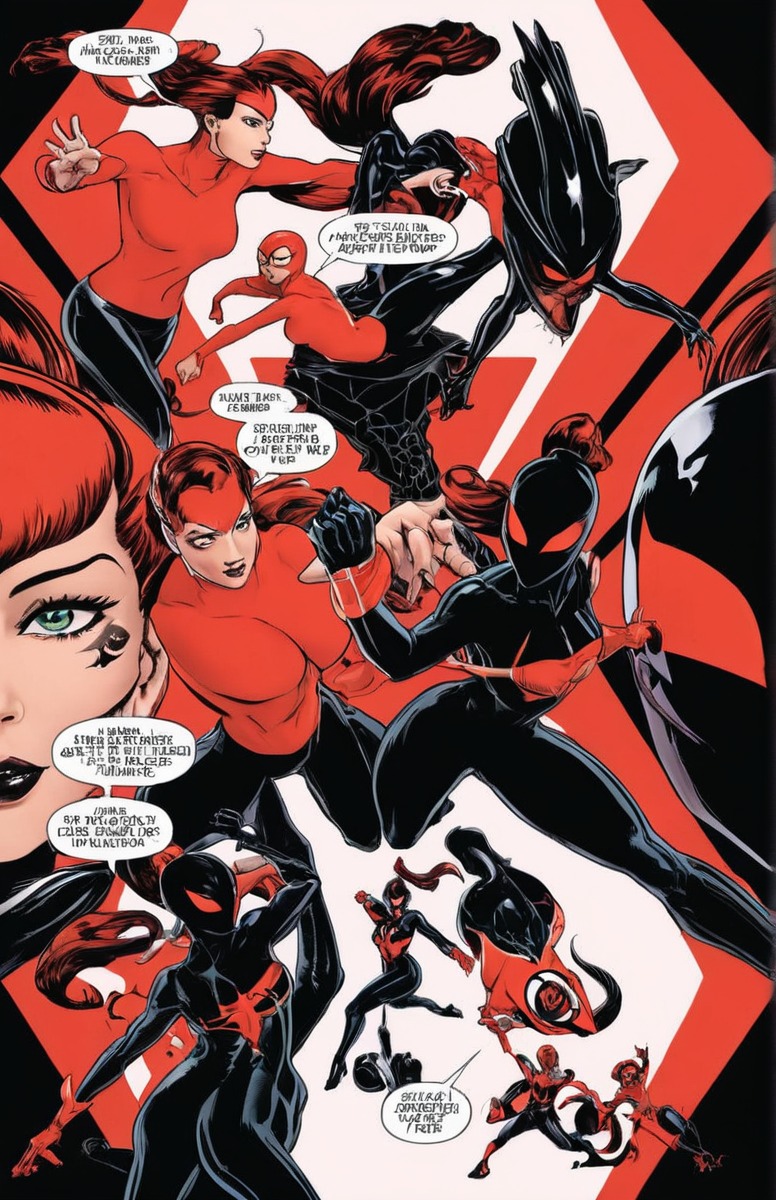 superheroine, blackwidow