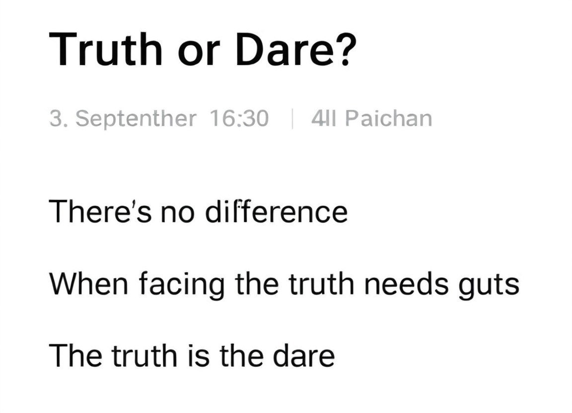 dare, haiku, poem, senryu, short, truth_or_dare