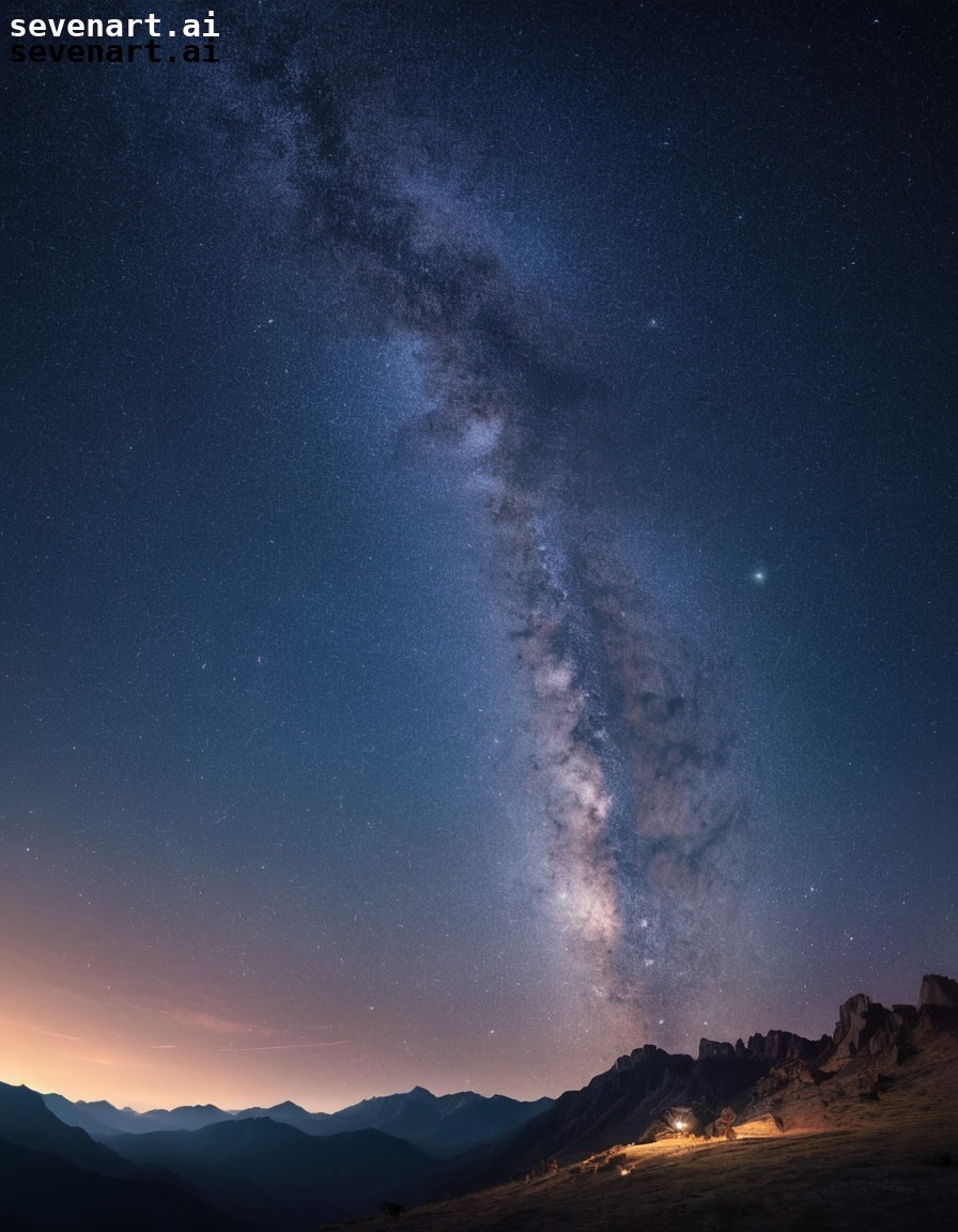 night sky, milky way, stars, time-lapse, astronomy