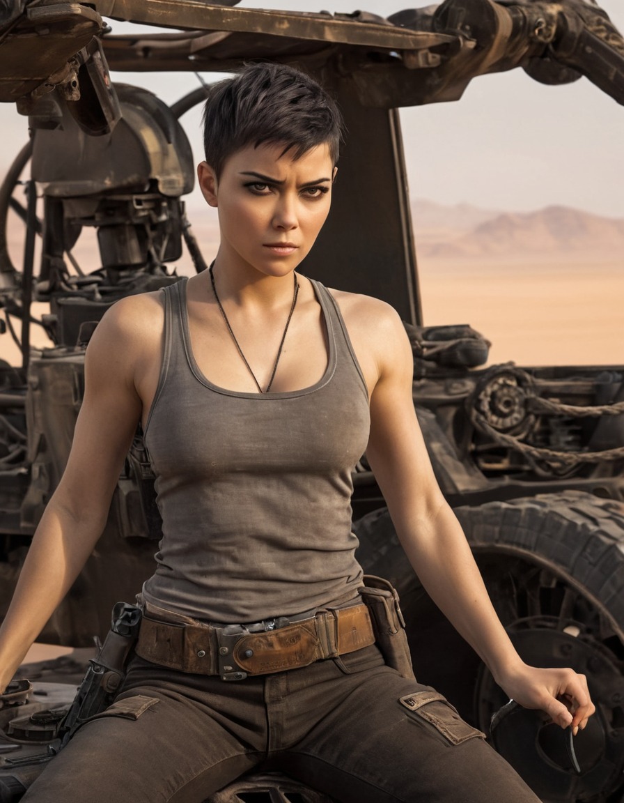 mad max, furiosa, war rig, mechanical skills, post-apocalyptic, action movie