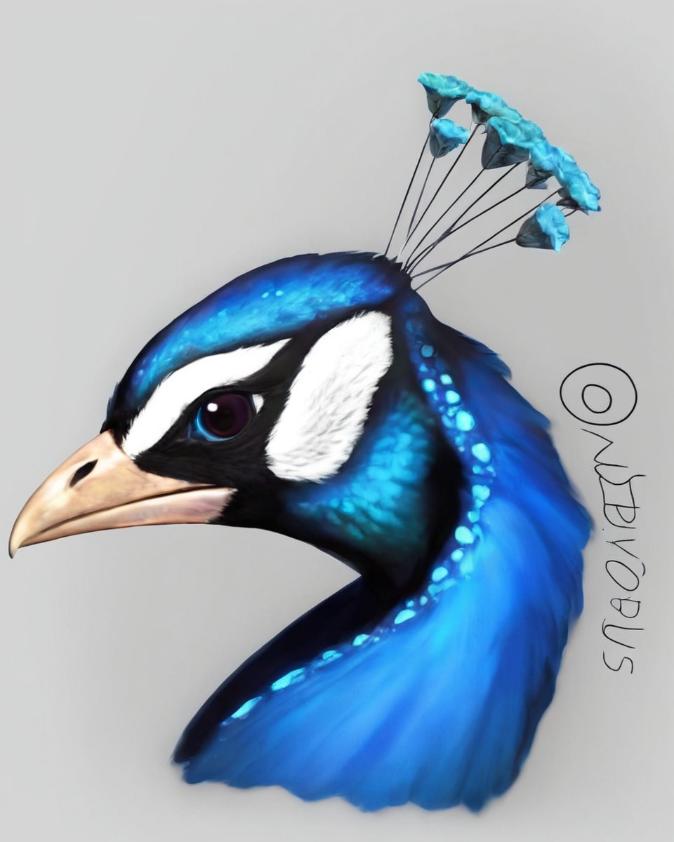 digitalart, fanart, originalcharacter, digitalpainting, bird, virktorus, virktorustauros, peacocktutorial