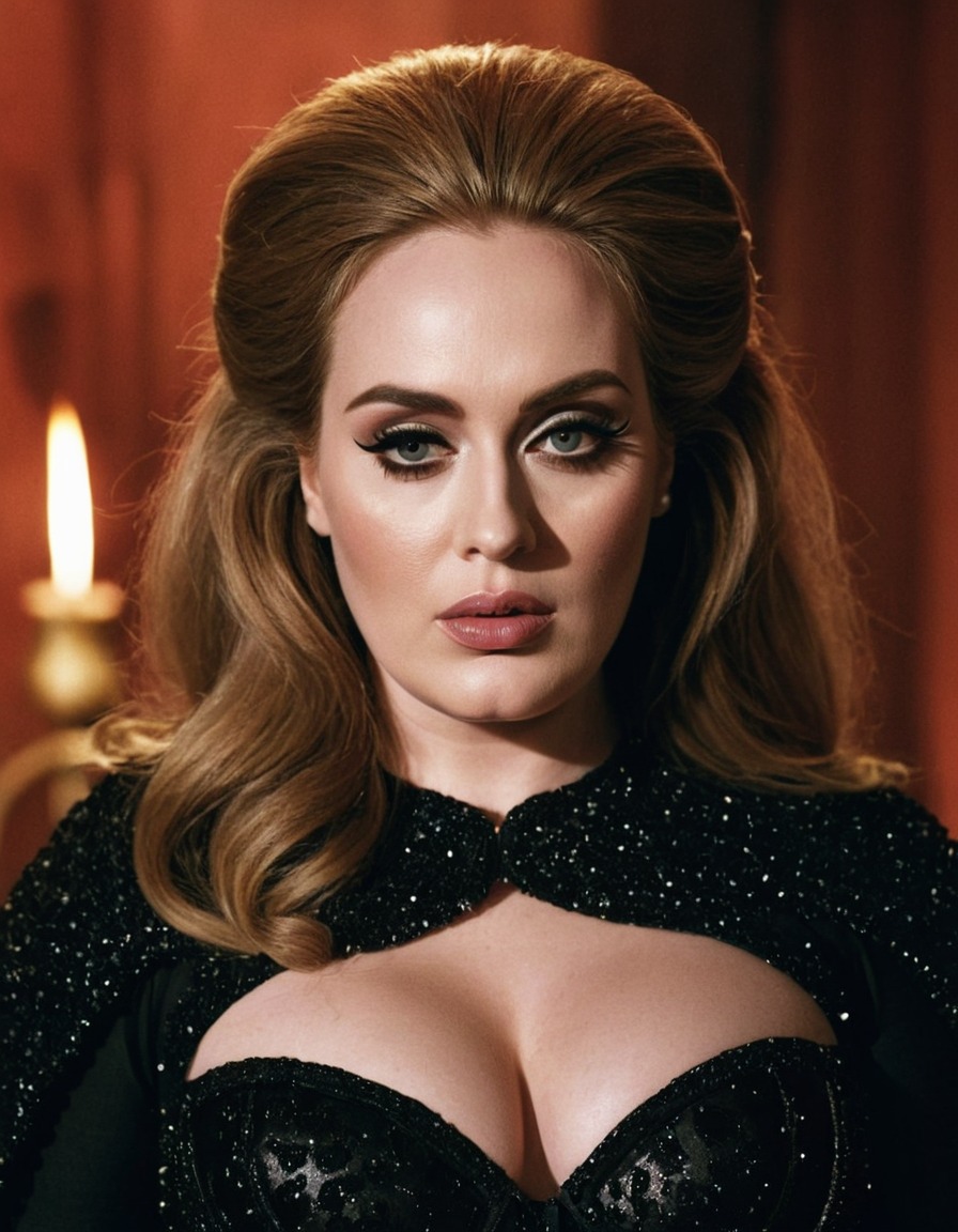 adele, evil, villain, musician, singer, celebrity, sinister