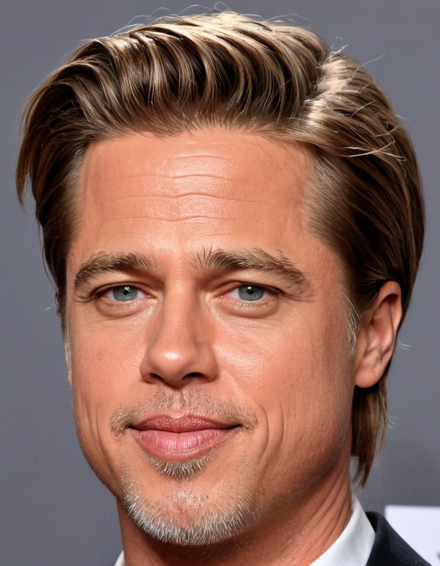 brad pitt, painting, funny, celebrity, art, humor