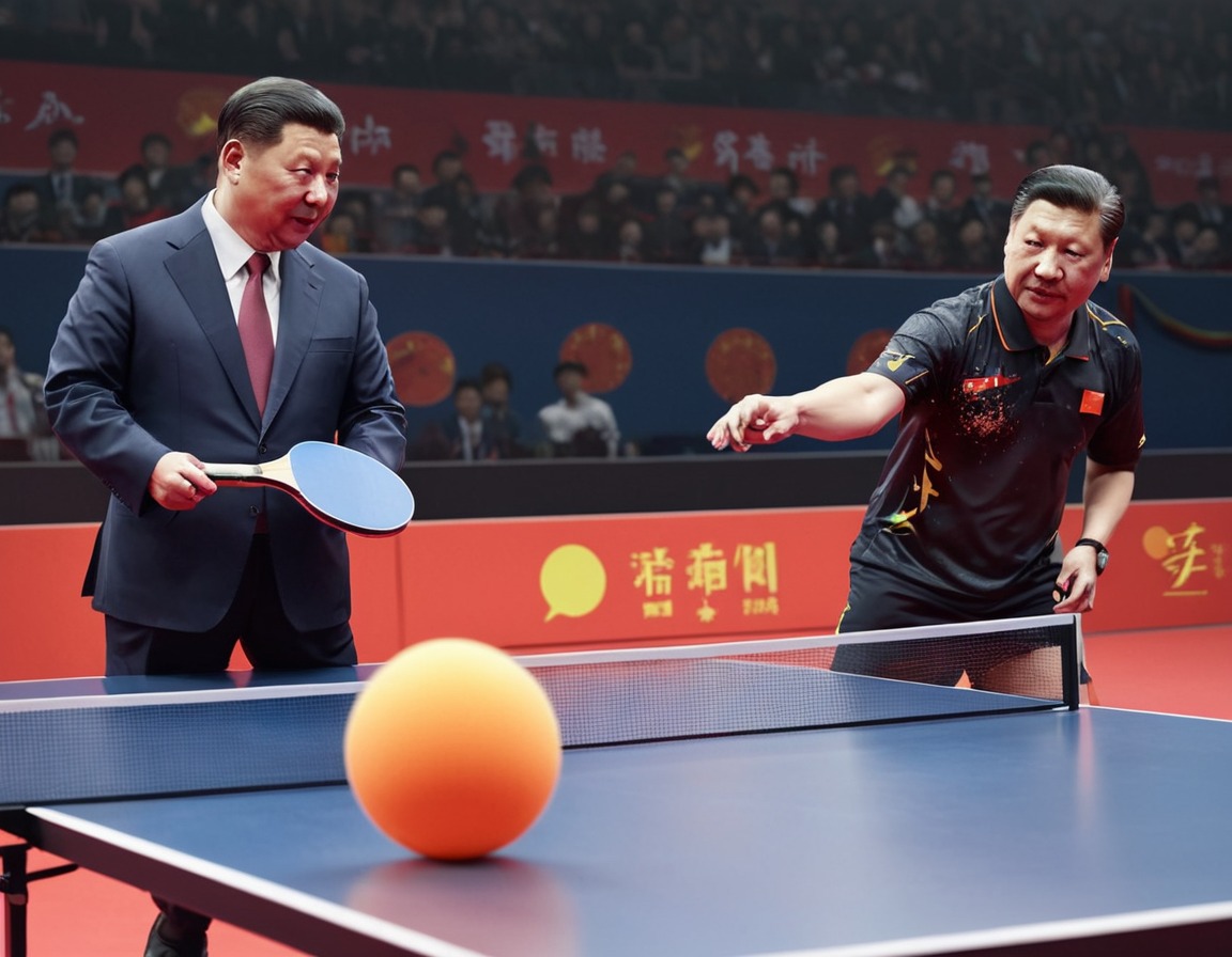 sport, competition, table tennis, recreation, leadership, xi jinping, china