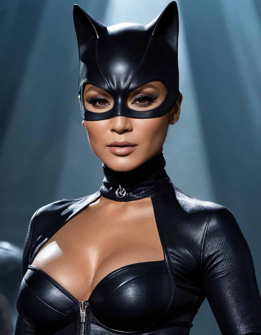 jennifer lopez, catwoman, celebrity, actress, superhero, movie, dc comics