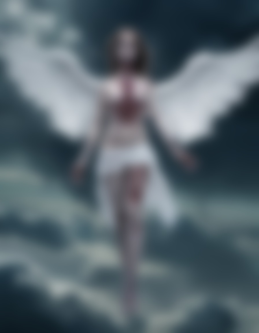 heaven, angels, zombies, female, afterlife, journey, clouds