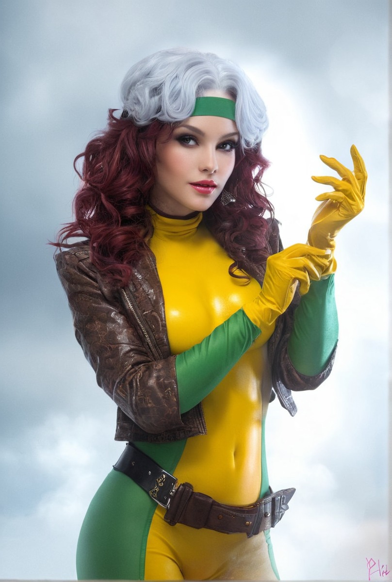 cosplay, xmen, photography, digitalart, portrait, rouge, xmenmarvel, cosplaycostume, cosplayphotography, rouge_fanart, ゴムの日