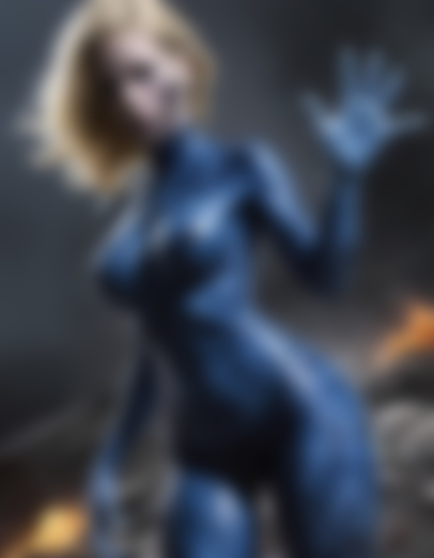 zombie, invisible woman, fantastic four, horror, superhero, undead