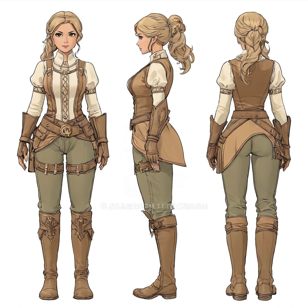 characterdesign, referencesheet, rpg, outfit, digitalart, conceptart, characterconcept, anime, adoptable, animegirl, originalcharacter, warrior, animemanga, dndcharacter, exclusive, fantasy, fantasycharacter, medievalfantasy, dungeonsanddragonscharacter, adoptableopen, aiadoptable