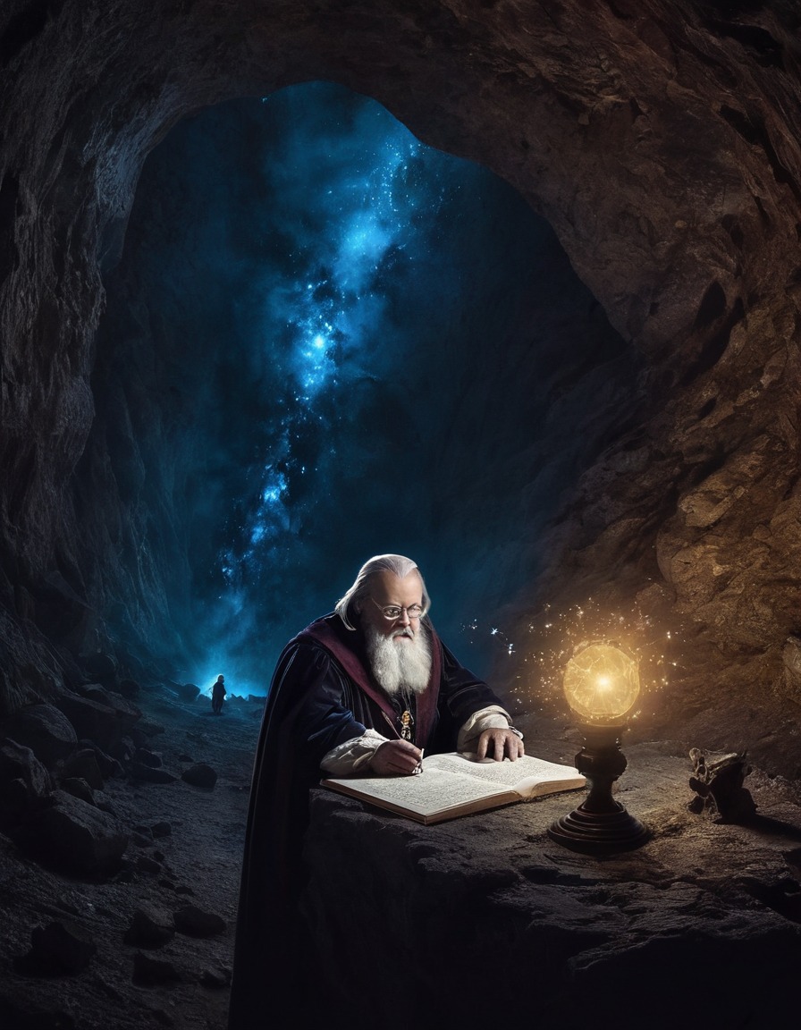 galileo galilei, astronomy, 17th century, underground cavern, scientific discovery