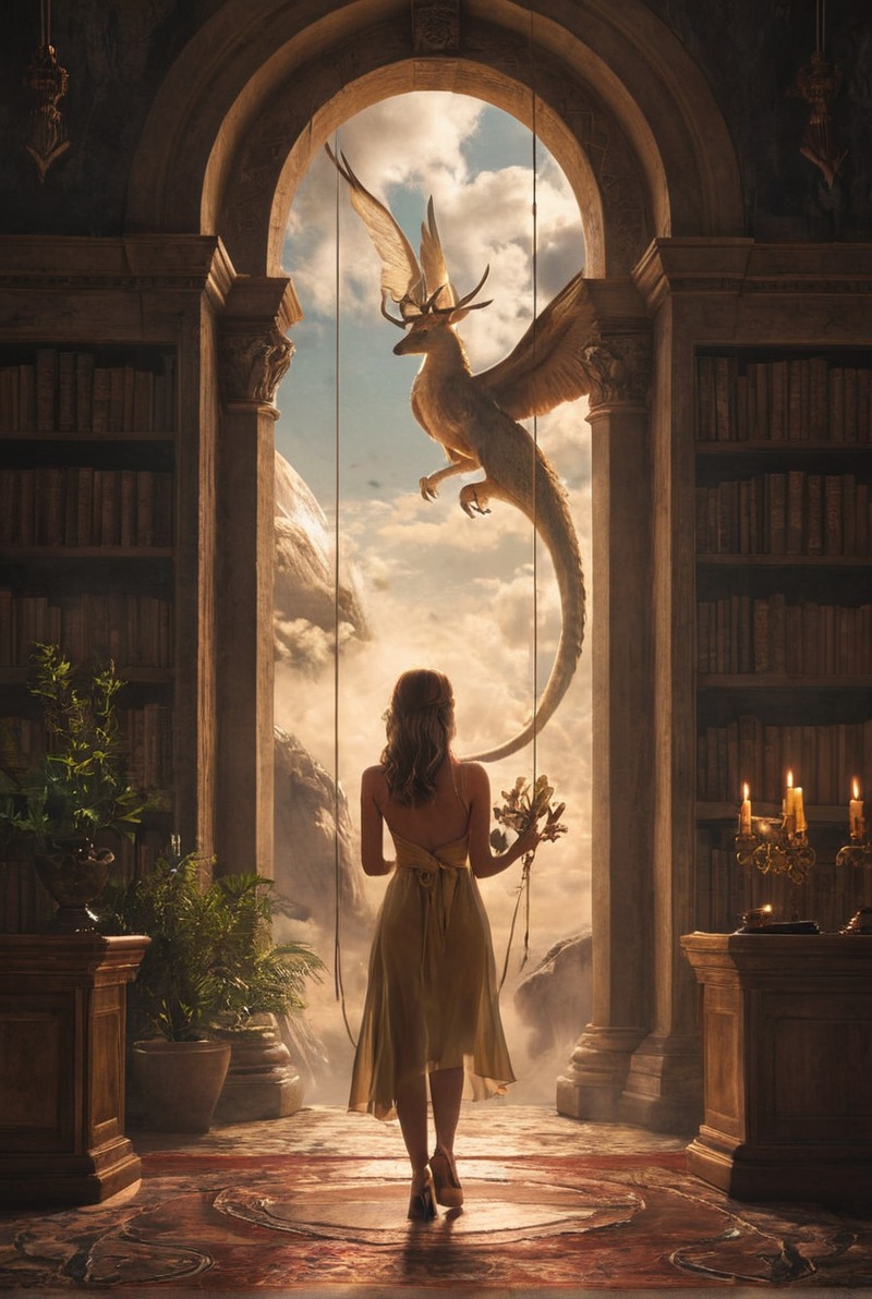 digitalart, magic, fantasyart, drama, characterdesign, portrait, digitalpainting, fantasycharacter, architecture, dragon, photography, dawn, dragons, library