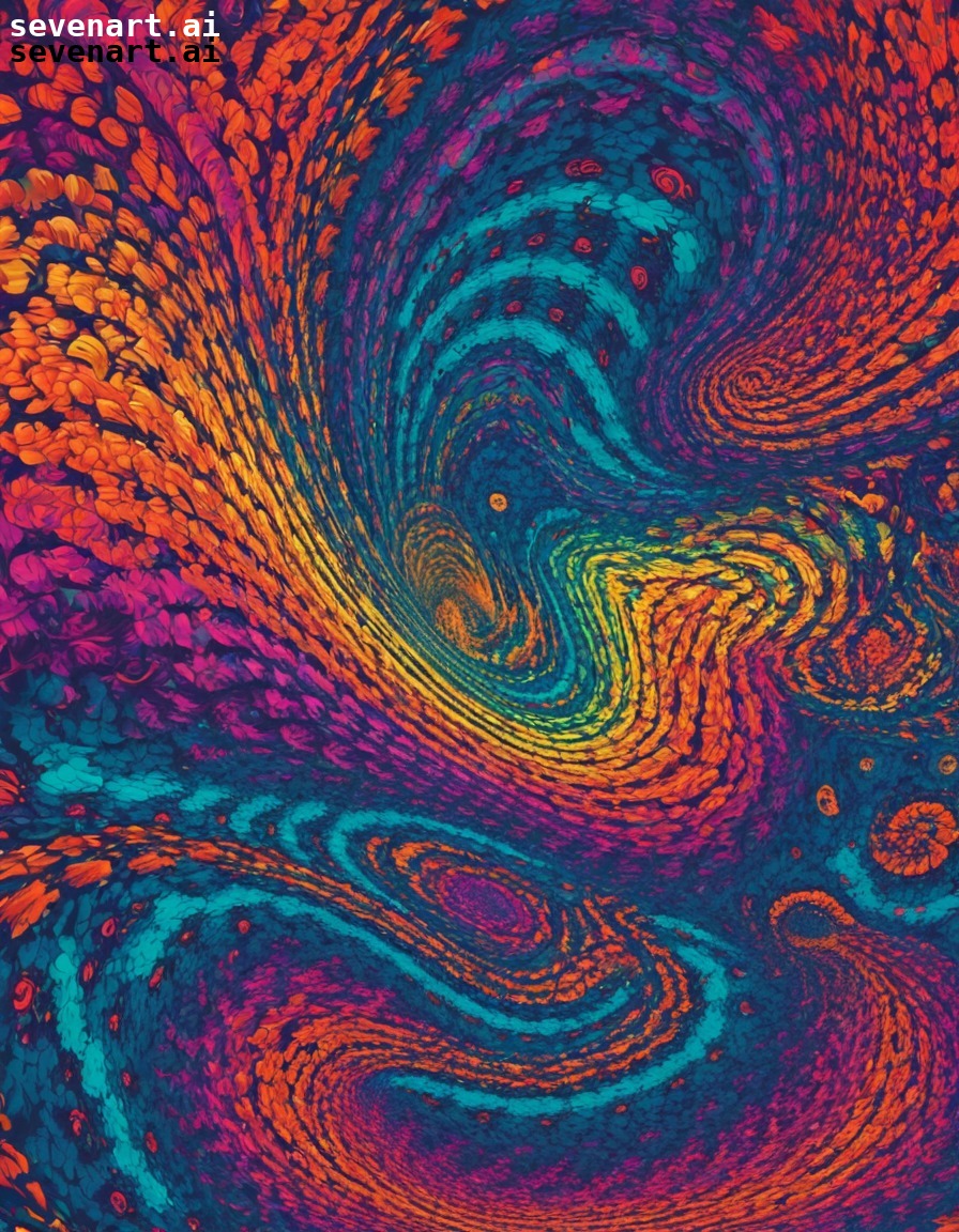 psychedelic, hypnotic, pattern, pulsating, hallucinatory, hallucination