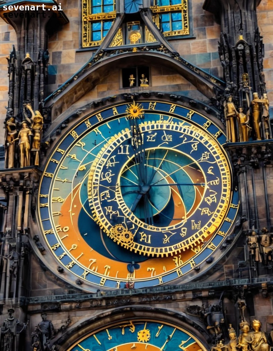 architecture, historical, astronomical, landmark, prague, europe