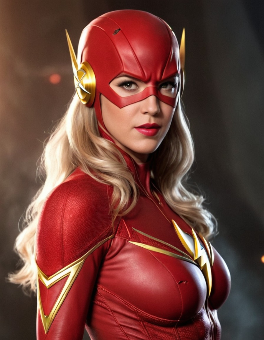 the flash, superhero, dc comics, female protagonist, speedster, barry allen