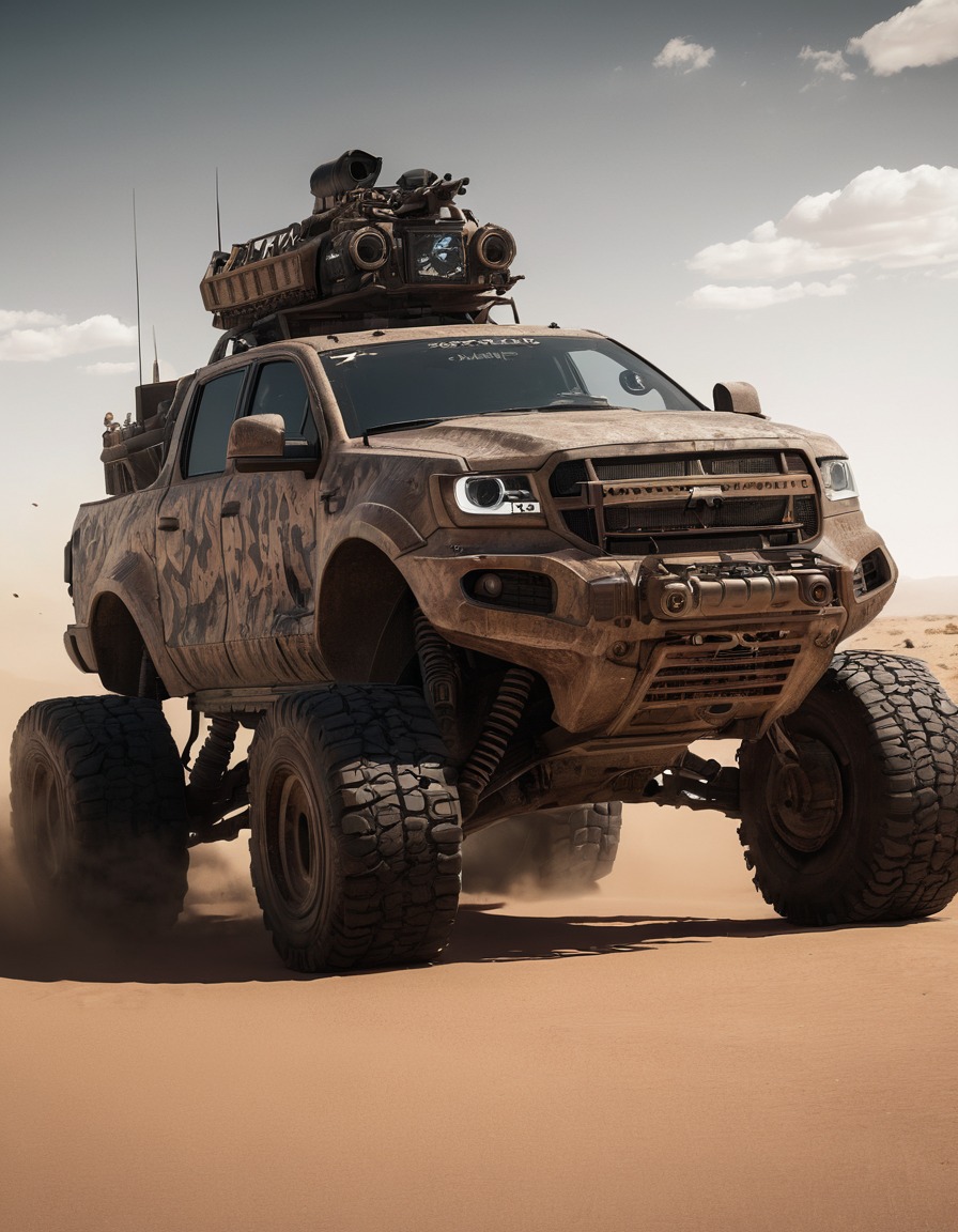 desert, chase, vehicles, modified, adrenaline, adventure, mad max