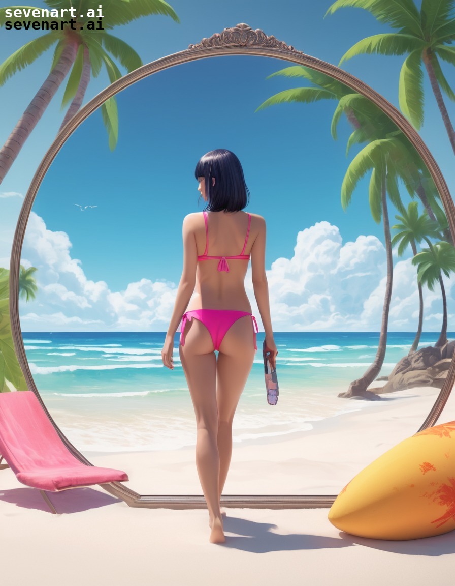 video game, mirror's edge, faith connors, vacation, bikini, games, girls from games