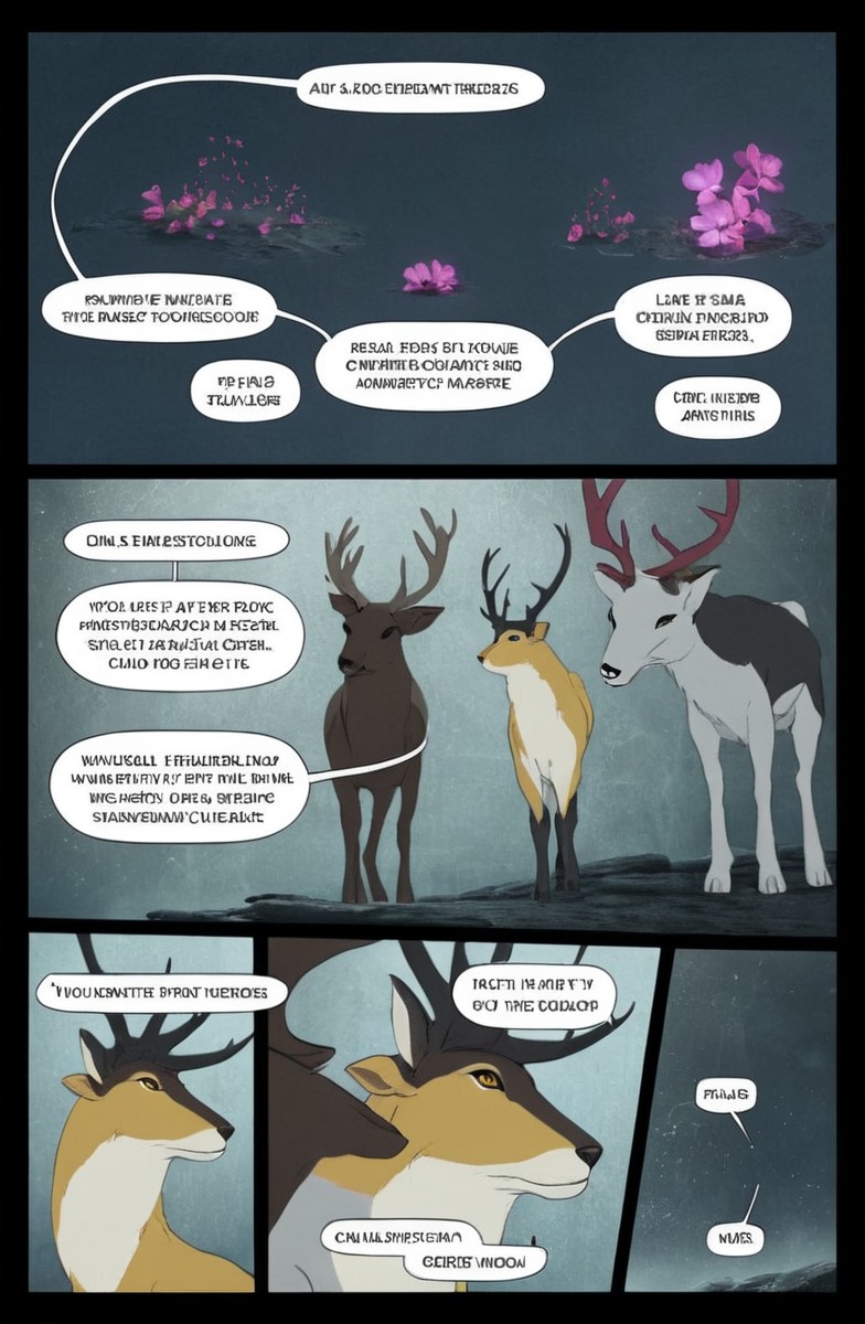 comic, deer, deercomic, goldenshrike